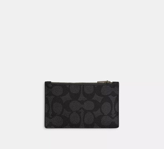 Porte-cartes zippé